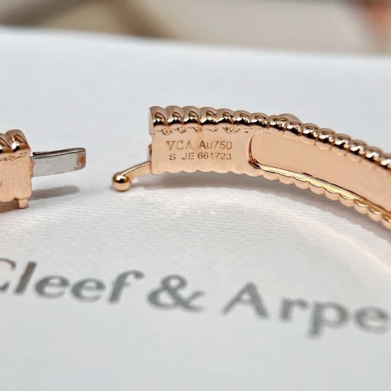 ☀️Van Cleef &Arpels 梵克雅宝PERLEE系列 Perlee sweet clovers万花筒四叶草手镯 ☀️ - Image 17