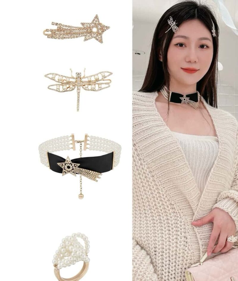 ☑️DIOR迪奥蜻蜓发夹发卡 - Image 3