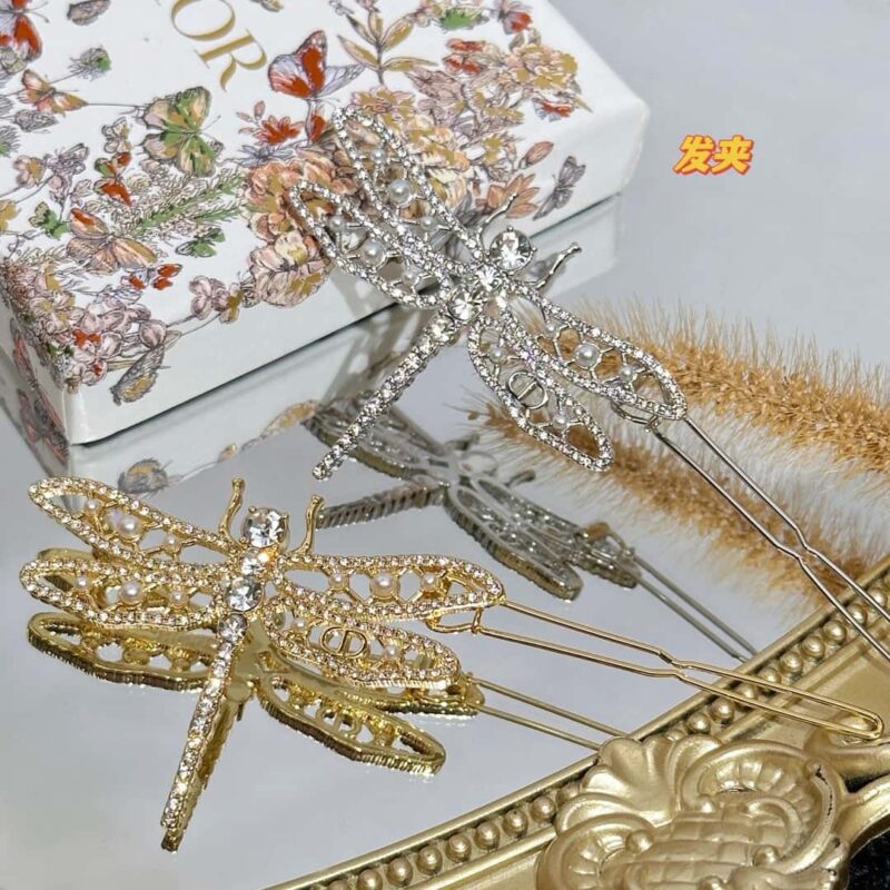 ☑️DIOR迪奥蜻蜓发夹发卡 - Image 17