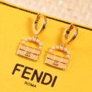 ☀ FENDI芬迪珍珠包包耳钉耳环 ☀