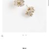 ☀️☑️ 香奈儿C1双c方形满钻骰子耳钉耳环 ☀️