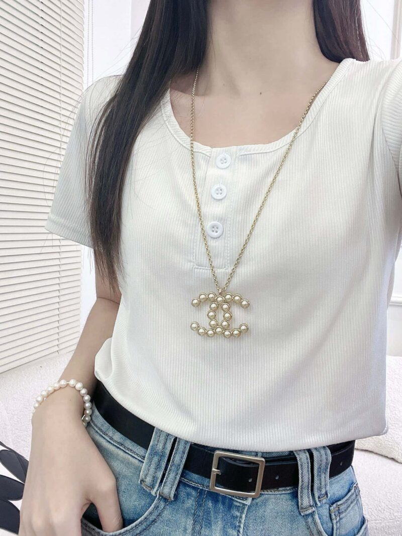 香奈儿项链 ☀️☑️ 香奈儿双c珍珠项链 ☀️ - Image 7