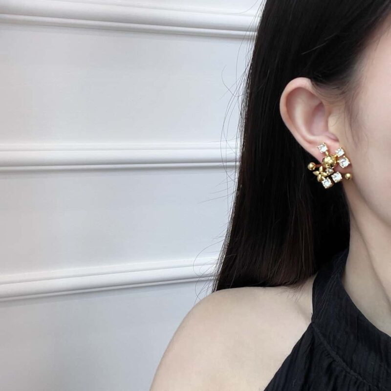 М01896 ❤️ ☀Louis Vuitton 路易威登LV CONSTELLATION 耳钉耳环 ☀ - Image 6