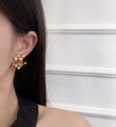 М01896 ❤️ ☀Louis Vuitton 路易威登LV CONSTELLATION 耳钉耳环 ☀