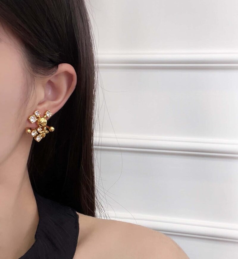 М01896 ❤️ ☀Louis Vuitton 路易威登LV CONSTELLATION 耳钉耳环 ☀ - Image 7