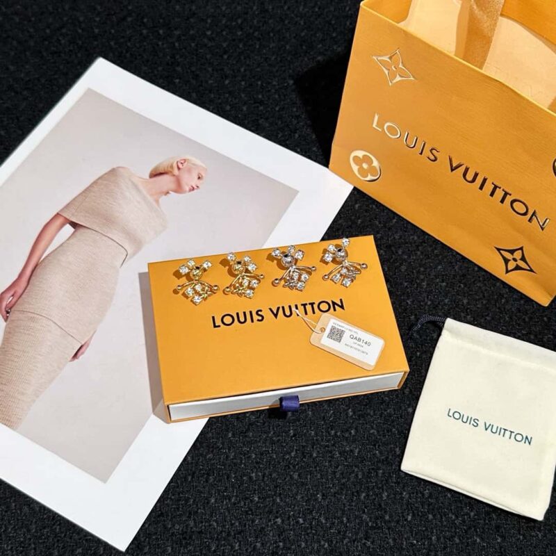 М01896 ❤️ ☀Louis Vuitton 路易威登LV CONSTELLATION 耳钉耳环 ☀ - Image 9