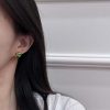 ☑️TIFFANY&Co.蒂芙尼方形绿钻耳钉耳环
