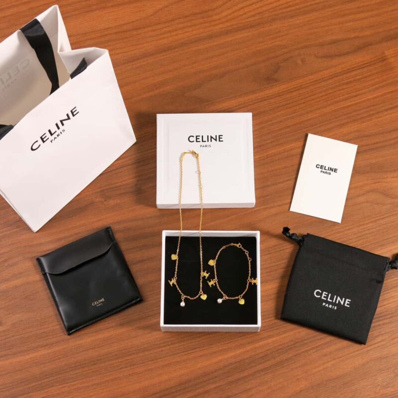 七夕限量款❤️ ☀️☑️ Celine瑟琳凯旋门流苏项链 手链 - Image 10