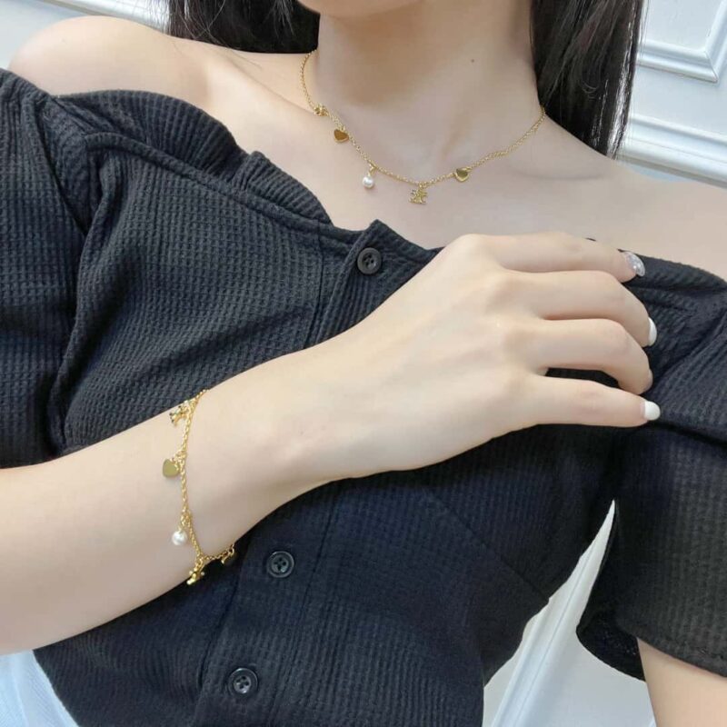 七夕限量款❤️ ☀️☑️ Celine瑟琳凯旋门流苏项链 手链 - Image 12