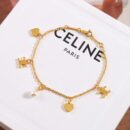七夕限量款❤️ ☀️☑️ Celine瑟琳凯旋门流苏项链 手链