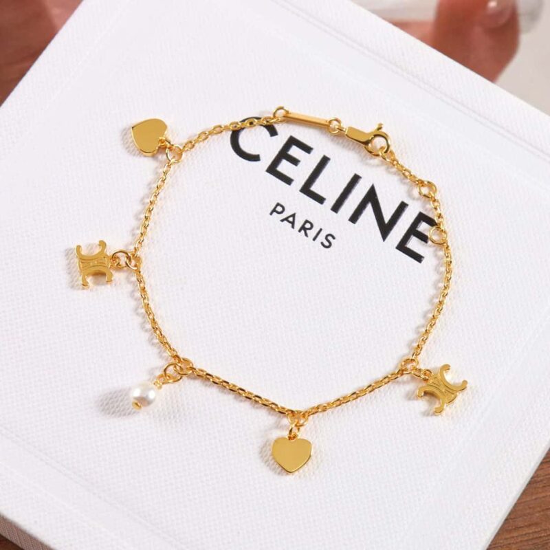 七夕限量款❤️ ☀️☑️ Celine瑟琳凯旋门流苏项链 手链 - Image 15