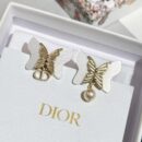 ☑️DIOR迪奥蝴蝶珍珠耳钉耳环