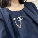 ☑️CHANEL香奈儿双c流苏爱心桃心胸针