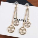 ☑️CHANEL香奈儿c2双c流苏圆形耳钉耳环