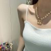 香奈儿项链 ☀️☑️ 香奈儿双c珍珠项链 ☀️