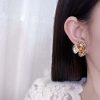 香奈儿耳钉耳环 ☀️☑️ 香奈儿C1双c山茶花耳钉耳环 ☀️