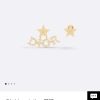 ☑️DIOR迪奥Dior五角星耳钉耳环