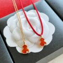 Qeelin麒麟 红色葫芦红绳 项链 手链