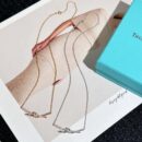 ☑️TIFFANY&Co.蒂芙尼tiffany knot满钻项链