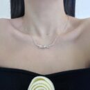 ☑️TIFFANY&Co.蒂芙尼tiffany knot满钻项链
