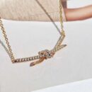 ☑️TIFFANY&Co.蒂芙尼tiffany knot满钻项链