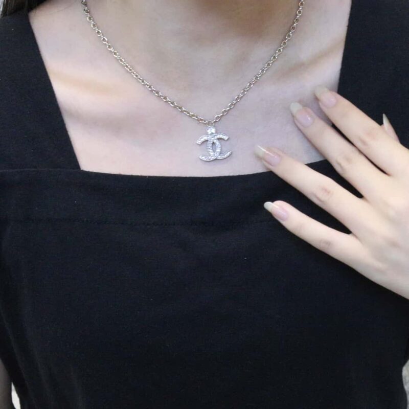 ☀️☑️ 香奈儿双c满钻项链 ☀️ - Image 7