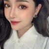 20CHANEL香奈儿双c耳钉耳环