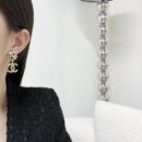 ☀️☑️ 香奈儿C2双c圆形耳钉耳环