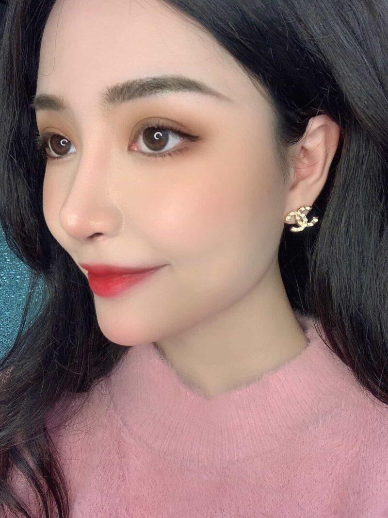 CHANEL香奈儿双c耳钉耳环 - Image 3