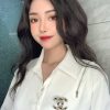 20CHANEL香奈儿双c胸针