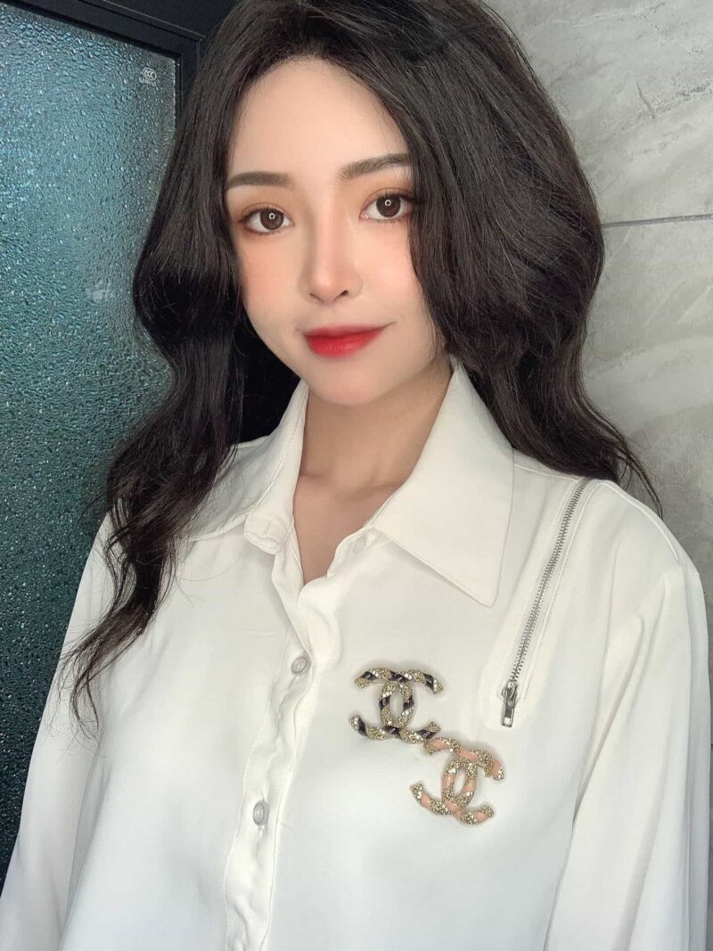 20CHANEL香奈儿双c胸针 - Image 4