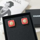 CHANEL香奈儿双c方形耳钉
