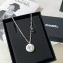 CHANEL香奈儿双C圆形耳钉 手链 项链