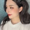 20CHANEL香奈儿双c山茶花发夹发卡