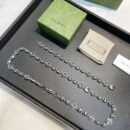 Gucci古驰互扣式双G项链 手链