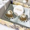 春冬DIOR迪奥jadior珍珠耳钉耳环