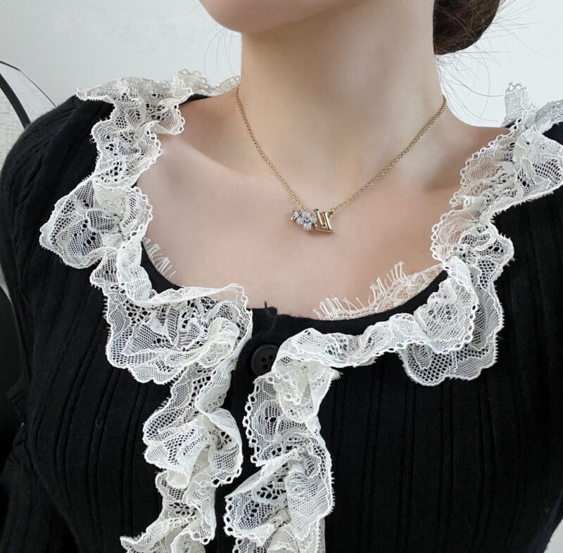 M01265 ☀Louis Vuitton 路易威登LV GRAM 耳环耳钉 项链 - Image 6