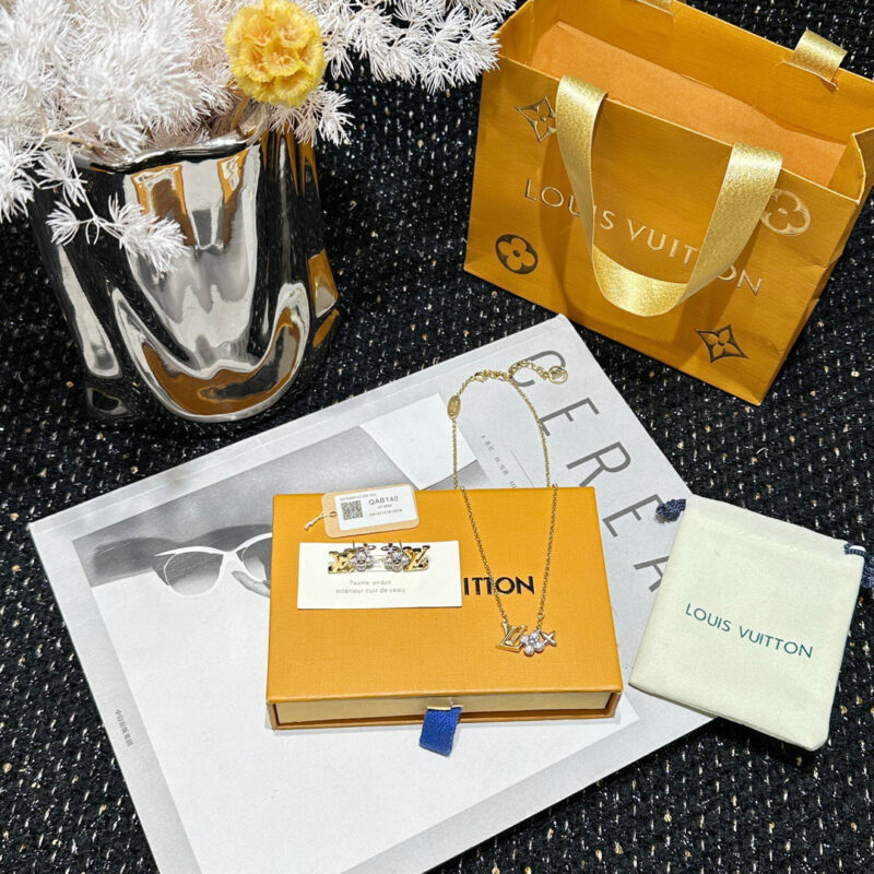 M01265 ☀Louis Vuitton 路易威登LV GRAM 耳环耳钉 项链 - Image 9