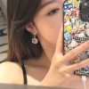IMG_3843-1.jpg ☀️☑️ Celine瑟琳银色凯旋门四叶草耳钉耳环项链 ☀️