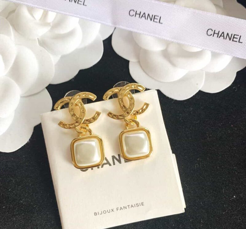 CHANEL香奈儿双c耳钉耳环 - Image 3