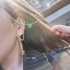 ☀️☑️ 香奈儿双c流苏Chanel字母耳钉耳环 ☀️