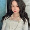 CHANEL香奈儿双c珍珠项链毛衣链