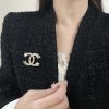 ☀️☑️ 香奈儿双C星星⭐五角星胸针 ☀️