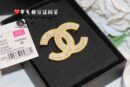 CHANEL香奈儿双c满钻胸针