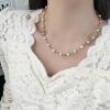 ☀️☑️ 香奈儿满钻双C珍珠coco项链 ☀️
