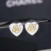 CHANEL香奈儿Jennie同款vintage中古桃心项链耳钉耳环