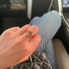 ❤️☑️ 爱马仕HERMES皮带扣戒指