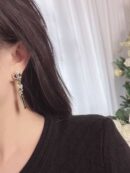 CHANEL香奈儿双c耳钉耳环