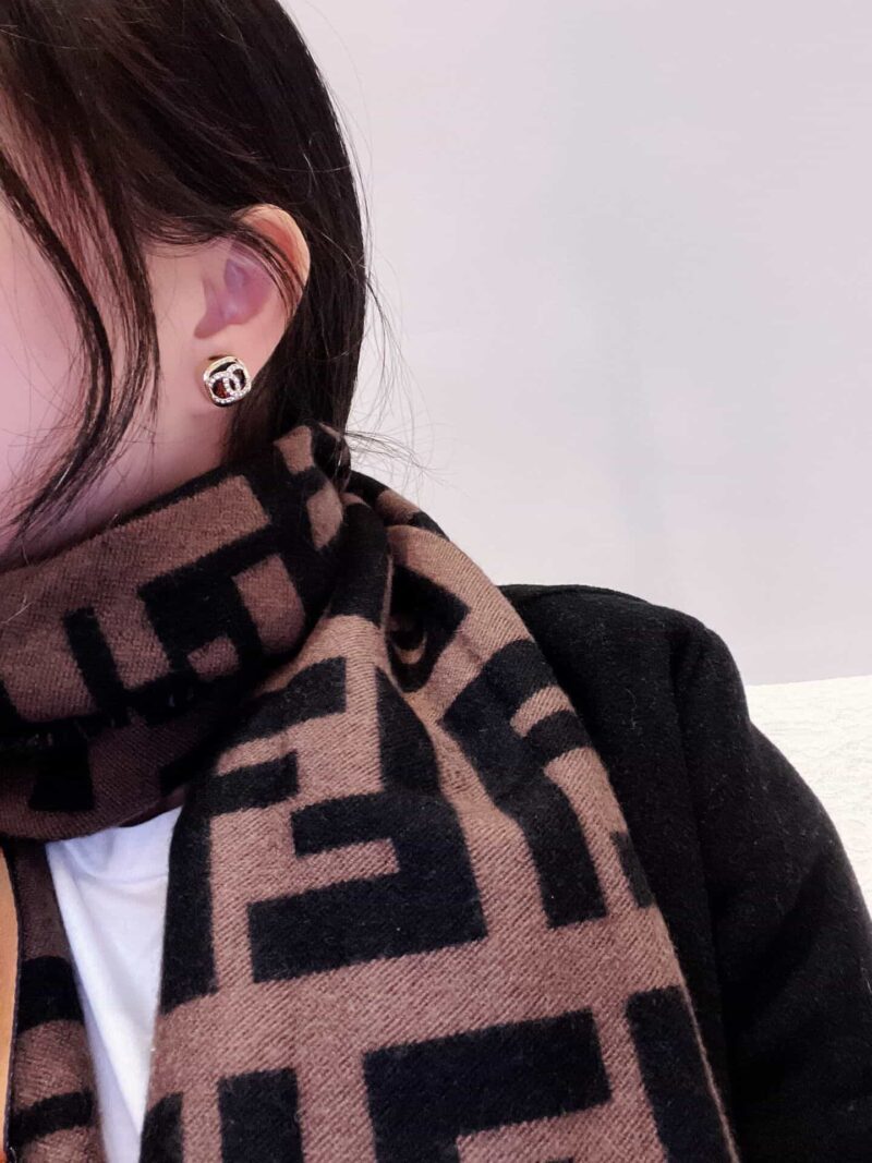 CHANEL香奈儿双c耳钉耳环 - Image 3