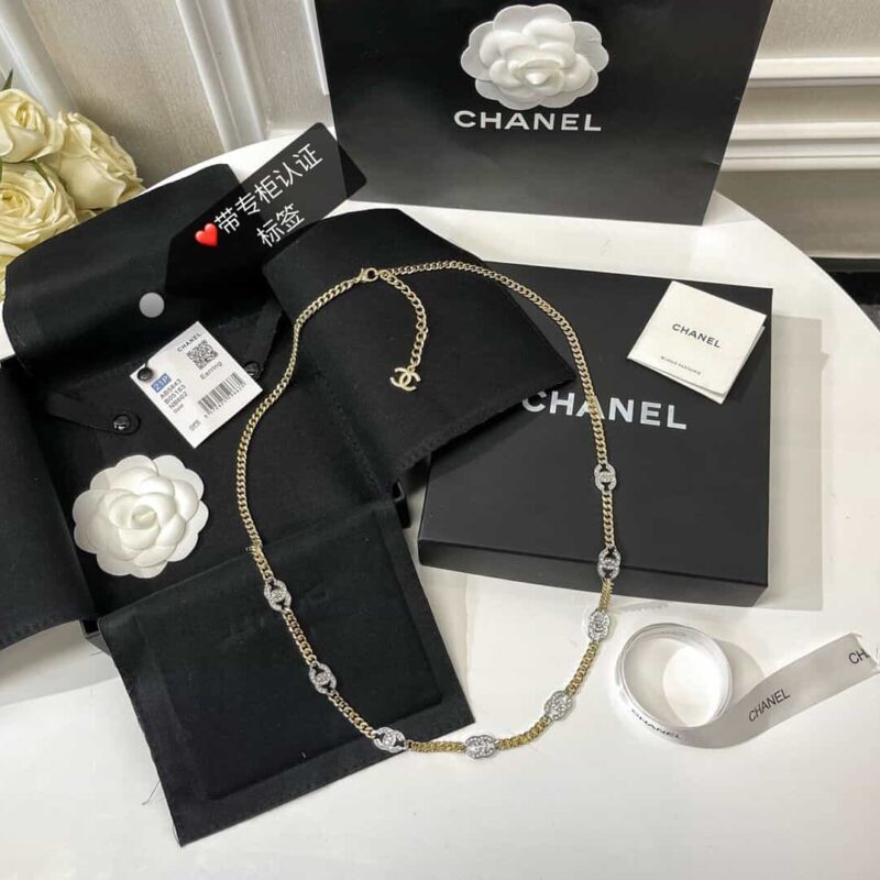 CHANEL香奈儿双c长款腰带 腰链 项链